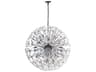 ET2 Fiori 28-Light Polished Chrome Glass Sputnik Pendant