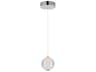 ET2 1-Light Polished Chrome Globe Mini Pendant