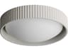 ET2 Souffle 1-Light Chaulk White LED Round Flush Mount