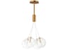 ET2 Burst 4-Light Gold Globe Pendant