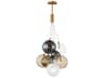 ET2 Burst 9-Light Gold Globe Pendant