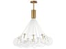 ET2 Burst 20-Light Gold Globe Pendant