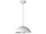ET2 Basilica 1-Light Chaulk White Dome Pendant