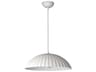 ET2 Basilica 1-Light Chaulk White Dome Pendant