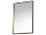ET2 Bevel Brushed Black Rectangular Wall Mirror