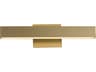 ET2 Alumilux 2-Light Satin Brass Vanity Light