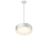 ET2 Echo 1-Light White LED Drum Pendant
