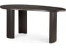 Ethnicraft Boomerang Mahogany Dark Brown Desk