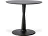 Ethnicraft Torsion Oak Black Dining Table