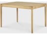 Ethnicraft Bok Oak Extendable Dining Table