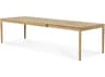 Ethnicraft Bok Oak Extendable Dining Table