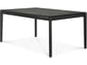 Ethnicraft Bok Oak Black Extendable Dining Table