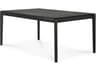 Ethnicraft Bok Oak Black Extendable Dining Table