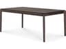 Ethnicraft Bok Oak Brown Extendable Dining Table