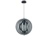 Eurofase Abruzzo 1-Light Blue Globe Pendant