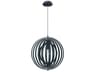 Eurofase Abruzzo 1-Light Blue Globe Pendant
