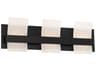 Eurofase Cambridge 3-Light Black LED Vanity Light