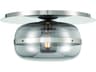 Eurofase Nottingham 1-Light Nickel Flush Mount