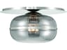 Eurofase Nottingham 3-Light Nickel Flush Mount