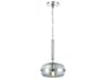 Eurofase Nottingham 1-Light Nickel Mini Pendant