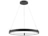 Eurofase Mucci 1-Light Black Round Pendant