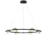 Eurofase Circolo Black Globe Chandelier