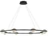 Eurofase Circolo Black Globe Chandelier
