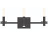 Eurofase Torna 3-Light Black Vanity Light