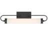 Eurofase Tellie 1-Light Black Glass LED Vanity Light