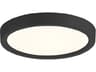 Eurofase Artemis Black Round Flush Mount