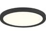Eurofase Artemis Black Round Flush Mount