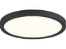 Eurofase Artemis Black Round Flush Mount