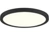 Eurofase Artemis Black Round Flush Mount