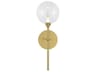 Eurofase Iissa 1-Light Gold Wall Sconce