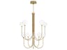 Eurofase Iissa 10-Light Gold Globe Chandelier
