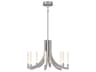 Eurofase Olette 8-Light Nickel Linear Chandelier