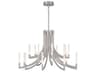 Eurofase Olette 20-Light Nickel Linear Chandelier