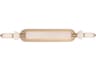 Eurofase Lansdowne 1-Light Gold Vanity Light