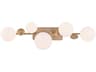 Eurofase Vine 5-Light Gold Vanity Light