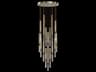 Fine Art Handcrafted Lighting Antonia 18-Light 7-Light Ombre Bronze Linear Pendant