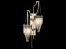 Fine Art Handcrafted Lighting Mirage 2-Light Champagne Gold Traditional Wall Sconce