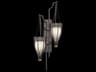 Fine Art Handcrafted Lighting Mirage 2-Light Midnight Steel Traditional Wall Sconce