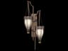 Fine Art Handcrafted Lighting Mirage 2-Light Bronze Traditional Wall Sconce