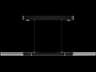 Fine Art Handcrafted Lighting Antonia 4-Light Black Linear Island Pendant