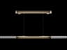 Fine Art Handcrafted Lighting Antonia 4-Light Ombre Bronze Linear Island Pendant