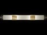 Fine Art Handcrafted Lighting Bond 4-Light Gold Vanity Light