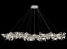 Fine Art Handcrafted Lighting Foret 15-Light Silver Crystal Pendant