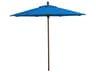 Fiberbuilt Outdoor Patio Umbrellas Quick Ship Market 7.5 Foot Push Up Lift Outdoor Patio Umbrella