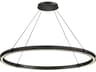 Fredrick Ramond Althea Satin Black Round Pendant