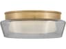 Fredrick Ramond Demi Heritage Brass Flush Mount